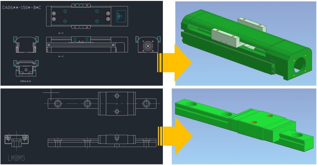 make 3D  model from 2D